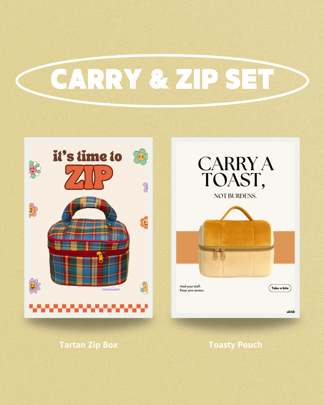 Carry & Zip Set