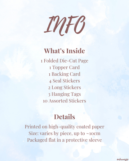 Salted Berry Stationery Kit