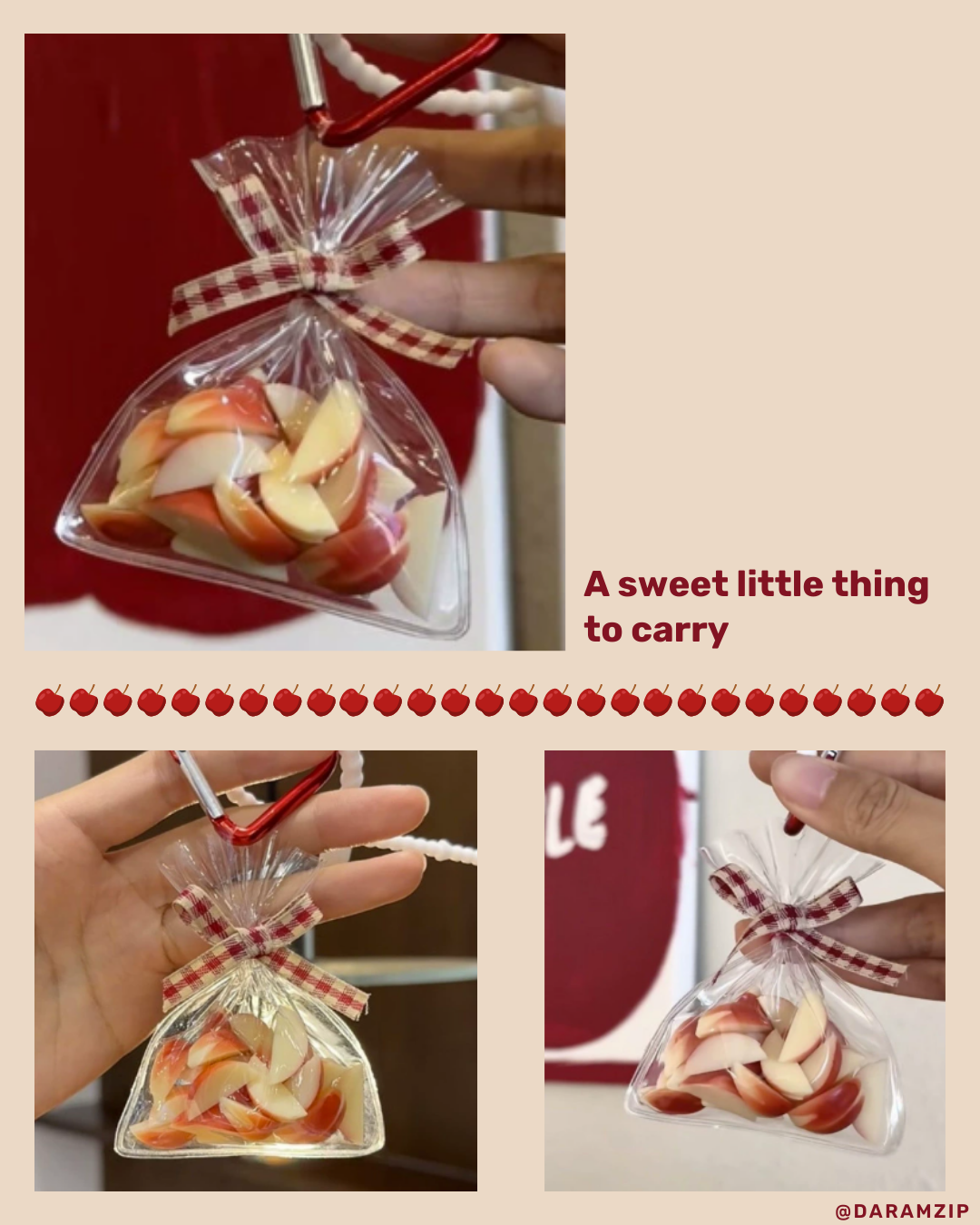 Jelly Apple Bag